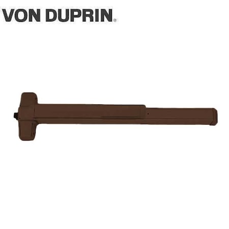 Von Duprin VonDuprin - 98EO - Rim Exit Device - Exit Only - No Trim - Dark Bronze Anodized Aluminum Finish - 3 VNDP-98EO-3-313